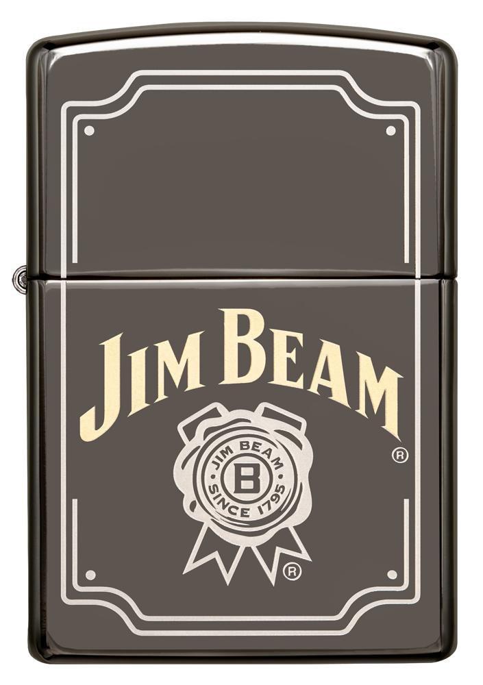 Zippo Jim Beam Black Ice Pocket Lighter Zippo